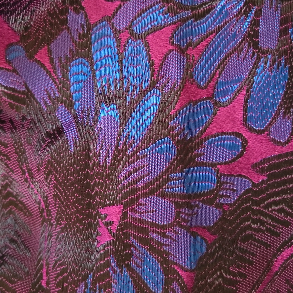 J. Crew Purple and Blue Floral Cropped Pants - Picture 7 of 7